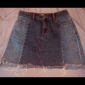 Denim skirt